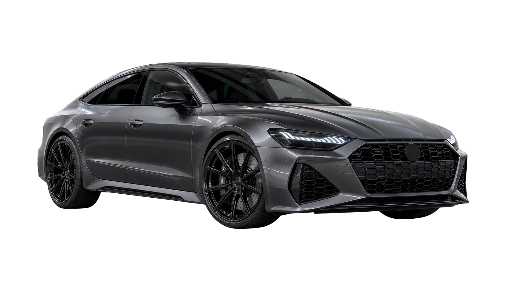 Audi RS7 w renderze 3D do prezentacji detailingu